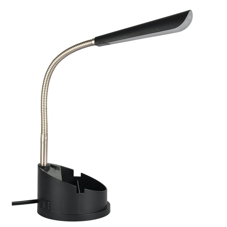 Ottlite Led Organizer Desk Lamp With Wireless Charging, Desk Lamps