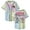Tie Dye, variant on Quevedo Buenas Noches World Tour Baseball Jersey Short Sleeve Button-up Shirts Women Men Streetwear Tops