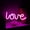 Love Pink, variant on Huiyi Neon Light Base, Beast Head Lights Neon Signs - Beast Head Neon Light for Bedroom,Tabletop Decor - Battery/USB Powered Pink LED Beast Head Light