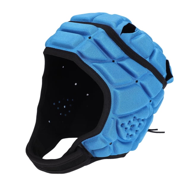 Youth Soft Shell Helmet for Soccer Rugby Football, with EVA Sponge, for Head Protection Kids Adults, Rugby Headguard, Ventilated Design, Adjustable Strap, Suitable for Various
