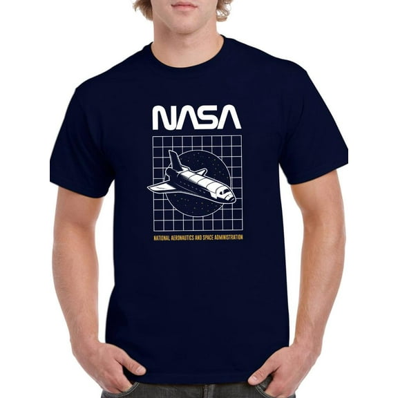NASA Nasa Space Shuttle. T-Shirt Men -NASA Designs, Male x-Large