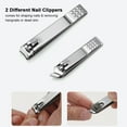 thumbnail image 5 of Geevorks Ingrown Toenail Tools,Toenail Tools Kit Nail File Lifter Nail Pedicure Tools Removal Clippers Toe File Lifter Care Toe Nail File Tools Toenail Removal Nail Pedi Tools Kit Premium Nail, 5 of 6