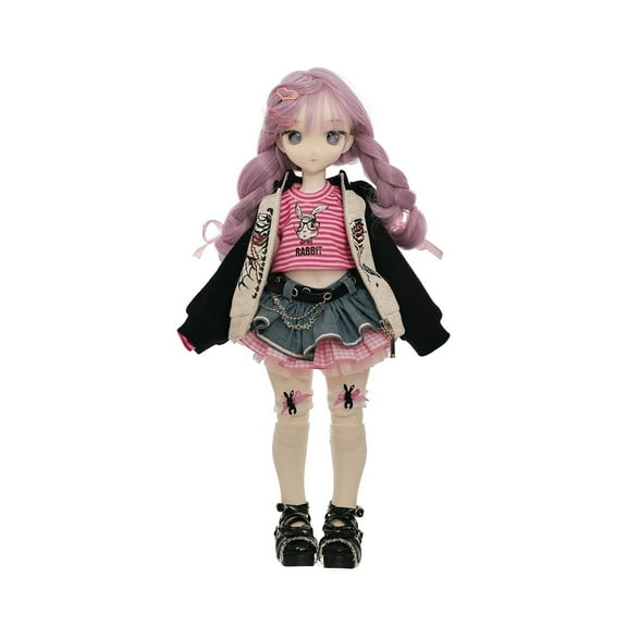 Ikumi A Bjd Doll 1/4 Head Original Japanese Bjd Dolls Anime Face Cartoon Full Set Doll Real Size