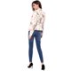 thumbnail image 5 of Chaqueta Tipo Blazer Informal Con Solapa De Muesca Y Manga Larga Para Mujer Blanco-floral L, 5 of 6