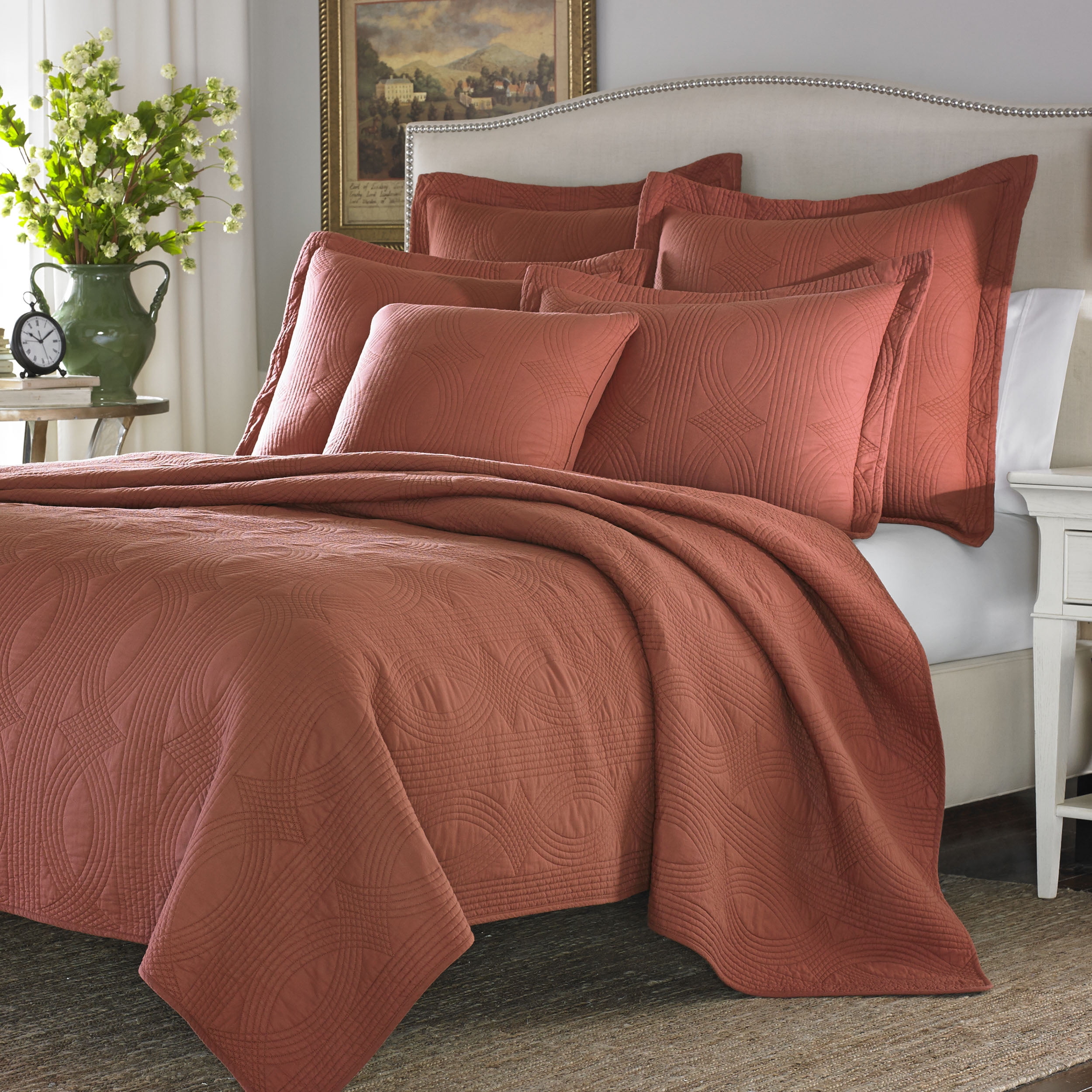 Stone Cottage Arbor Quilt Set, King