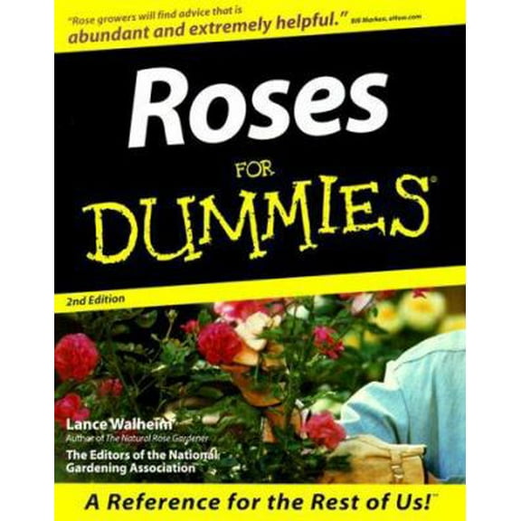 Pre-Owned Roses for Dummies (Paperback) 0764552023 9780764552021