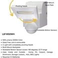 thumbnail image 2 of IQ America Battery-Powered 500 Lumen LED Motion Security Flood Light WH, 2 of 6