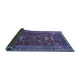 thumbnail image 2 of Ahgly Company Indoor Square Persian Blue Traditional Area Rugs, 7' Square, 2 of 4