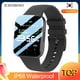 thumbnail image 2 of SENBONO, nuevo reloj inteligente para hombres, reloj inteligente para mujeres, reloj de pulsera P25 IP68, pulsera de Fitness resistente al agua, reloj deportivo SPO2/BP/HR para Android Tan Jianjun unisex, 2 of 2