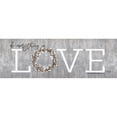 thumbnail image 3 of Rae, Marla 14x7 Black Modern Framed Museum Art Print Titled - Love - Do Everything in Love, 3 of 5