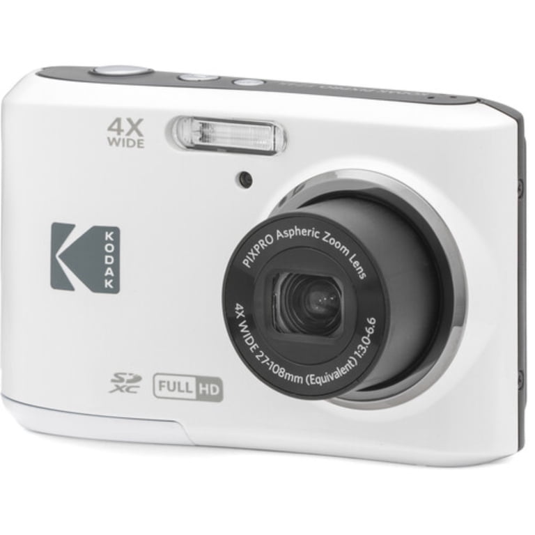 KODAK PIXPRO FZ45 Friendly Zoom Digital Camera - White, 16MP