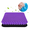Purple, variant on 2026 New Gel Seat Cushion for Long Sitting - 16.5" x 14.5" x 2.4" Gel Cushion for People Over 185 lbs, Pressure Relief Cushion for Office Chair, Egg Cushions for Wheelchair, Gel Pad for Car(Blue)