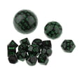 thumbnail image 5 of Juego de dados de acrílico de 15 lados para juegos de y para enseñar matemáticas juego de dados accesorios para juegos de juego de dados RPG Verde Baoblaze Dados poliédricos, 5 of 5