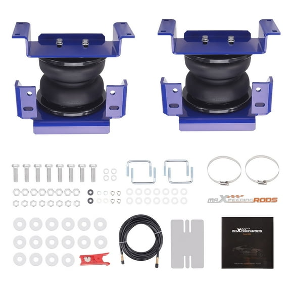 Maxpeedingrods 7500 lbs Rear Air Suspension Bags Kit for Ford F-450 Super Duty 1994-2007 F-450 Commercial Chassis 2004-2025 F-550 Commercial Chassis 1994-2025