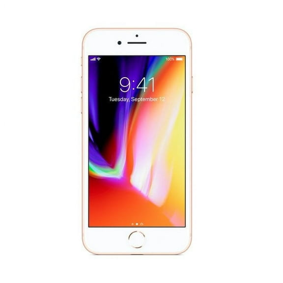 Apple iPhone 8 256GB GSM Unlocked - Gold (Used) LiquidNano Screen Protector