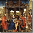 thumbnail image 1 of Ceramic Tile Mural-Rogier Weyden Religious 16. 60" w x 60" h using (25) 12 x 12 ceramic tiles, 1 of 3