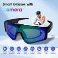 thumbnail image 3 of GJX Smart Glasses with Camera 4K,8Mp Hd Pov Video Recording Glasses with Camera,Built-In Storage(No Sd Card Needed),Wearable Tech Bluetooth Sunglasses for Outdoor Sports Cycling, 3 of 17
