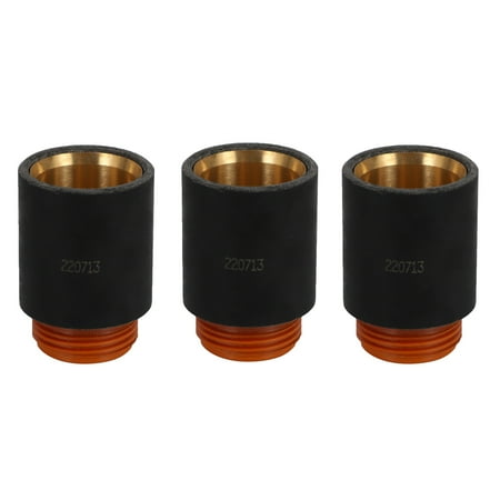

3X Cutting Torch Retaining Cap 220713 for 45 Plasma Cutting Torch Consumables Replacement 45A Welding Soldering Supplies