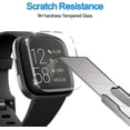 thumbnail image 2 of Mica Protector De Vidrio Templado Para Reloj Fitbit Versa, 2 of 5