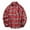 c01Red, variant on LNWUY Flannel Buffalo Plaid Shirts for Men Casual Vintage Button Down Lapel Neck Blouses 2025 Spring Summer Fashion Long Sleeve Tops Green XXL