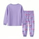 thumbnail image 3 of Pop Stars Dem on Hunter Pajamas Set,HUNTR/X Rumi,Mire Zoeyy Kids Long Sleeve Pajamas,Huntrix Printed Fashion Suit Skirt Round Neck Long Sleeve Top Pants, 3 of 4