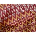 thumbnail image 4 of oneOone Silk Tabby Fabric Damask & Chevron Ikat Print Fabric By The Yard 42 Inch Wide, 4 of 4