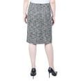 thumbnail image 2 of Petite Slim Double Knit Skirt, 2 of 2