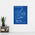 thumbnail image 2 of Link Metallic Golf Club Head Driver Sports 1926 Patent Extra Large XL Wall Art Poster Print, 2 of 3