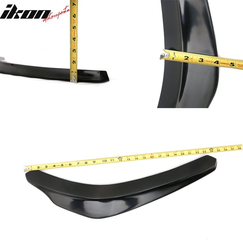 Ikon Motorsports Compatible with 06-14 Lexus IS250 IS350 ISF Ikon Style Front Bumper Lip 2 Piece PP