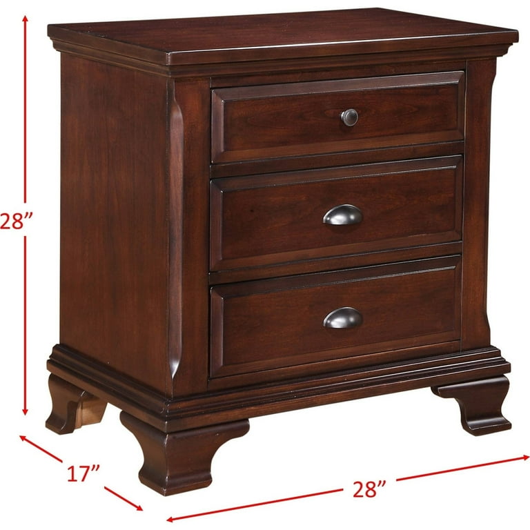 Brinley cherry storage sale bed