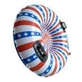 thumbnail image 3 of Inflatable Ski Ring PVC Sledding Tube Thicken Snow Tubing Winter Snow Tube with Handle, 3 of 6