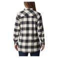 thumbnail image 2 of Columbia Women's Holly Hideaway Flannel Shirt, Shark Buffalo Check, X-Small, 2 of 4