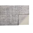 thumbnail image 4 of 2' X 3' Gray And Ivory Abstract Stain Resistant Area Rug, 4 of 5