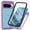 Purple, variant on ELEHOLD Clear Case for Google Pixel 9 Pro XL, Built-in Screen Protector Protective Front Case Rugged Clear Back Shockproof Scratch-Resistant Non-Yellowing Case for Google Pixel 9 Pro XL,Purple