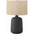 thumbnail image 1 of Monarch Specialties I 9635 LightingTable Lamp, Black Ceramic, Beige Shade, Contemporary, 1 of 7