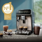 Philips 3300 Series Fully Automatic Espresso Machine, Black Chrome - EP3326/90