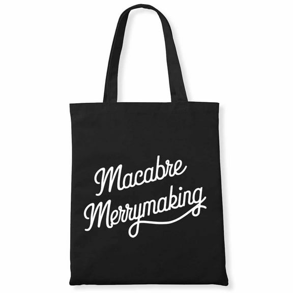 Macabre Merrymaking Fun Halloween Men Women Girls Canvas Bag 1Pc