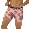 thumbnail image 2 of Rocae Heart Capybara for Stretch Moisture-Wicking Underwear,Men's Underwear Boxer Briefs Medium, 2 of 9