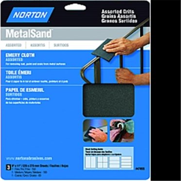 Norton - Sanding Sheet: 100 Grit, Aluminum Oxide | MSC Direct