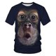 thumbnail image 1 of Camiseta Trend Monkey Orangutan para hombre Camiseta de manga corta con estampado digital 3d LingWen 1327533383004, 1 of 1