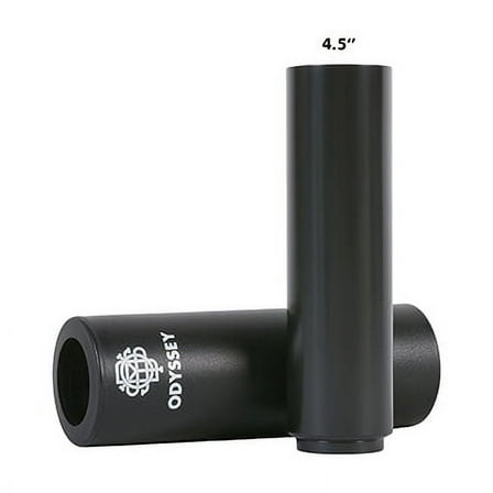 Odyssey JPEG BMX Peg Black 14mm with 3/8" Adaptor 4.5" Length