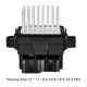 thumbnail image 5 of sweethay Resistencia de motor de ventilador, dispositivo eléctrico profesional, componentes de automóvil, herramienta de resistencia de ventilador, Vehículos, repuestos y accesorios Mis sweethay VI002518-00B, 5 of 5