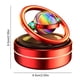 thumbnail image 4 of Ambientador Solar Giratorio para Coche Aromaterapia Aire Doble Anillo (Estrella) Rojo, 4 of 4