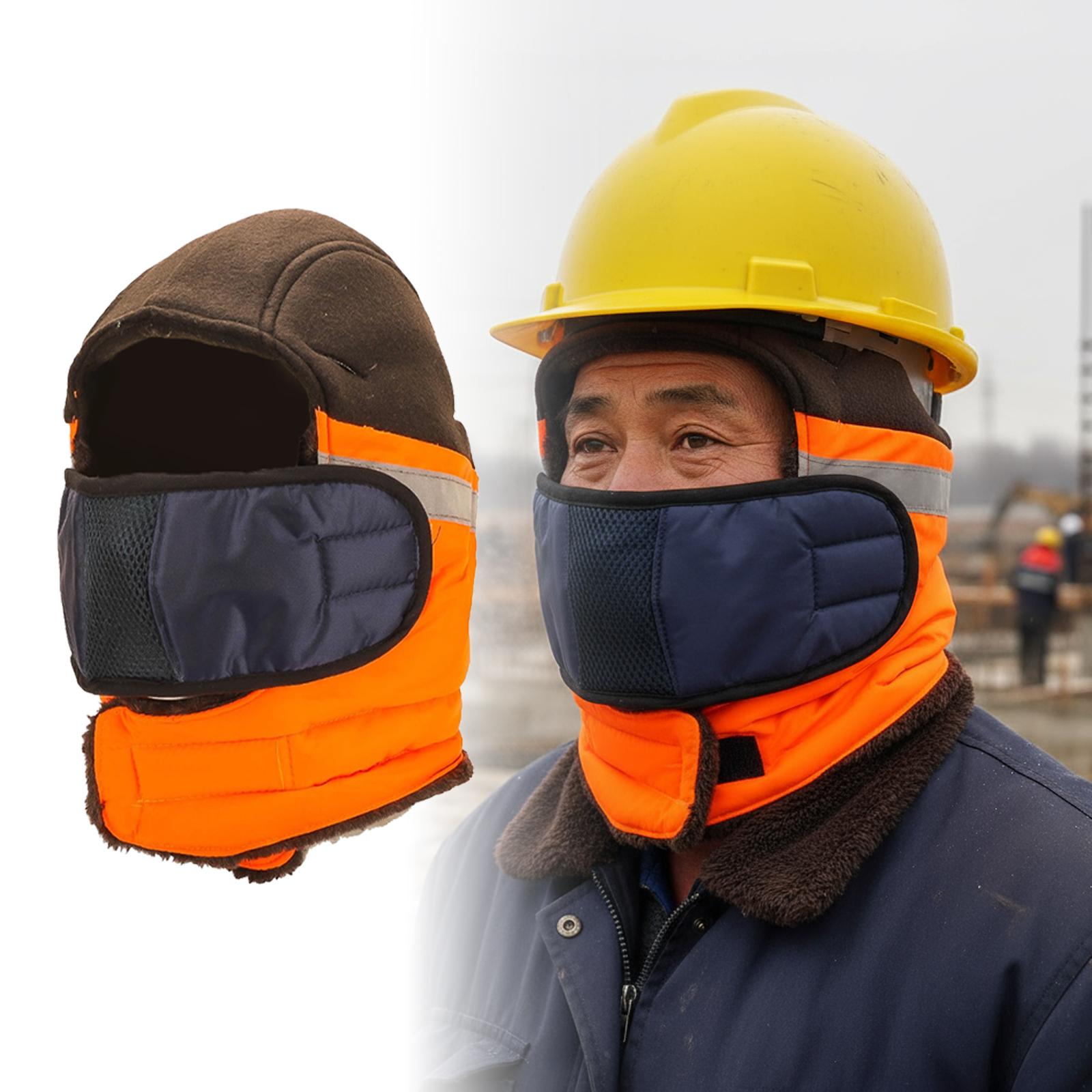 Winter Helmet Liner Hard Hat Liner Warm Lining Insulated Cotton Material for Construction Sites Men Women