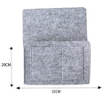 thumbnail image 3 of Felt Bedside Pocket Organizer Holder Hanging Storage Bag Bed Table Sofa Bags, 3 of 7
