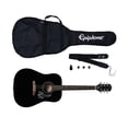 thumbnail image 2 of Epiphone Starling - Paquete de reproductor acústico, ébano con bolsa de concierto, 2 of 2