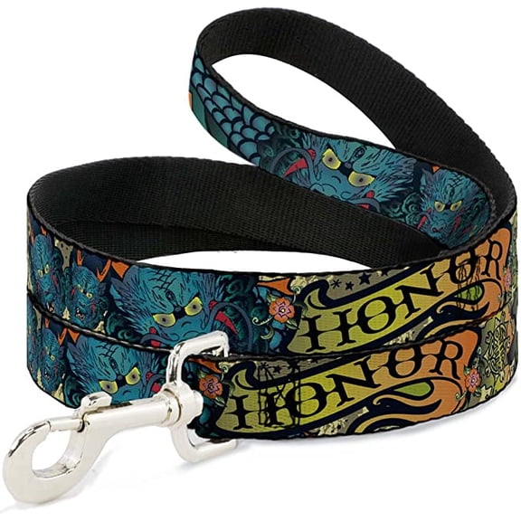 buckle-down dl-w30807 honor tan dog leash