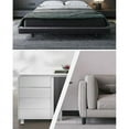 thumbnail image 2 of Patas para muebles de baño BRI 4 piezas negro mate altura 18 cm ajustable, 2 of 5