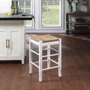 Boraam 24 Square Rush Stool, Multiple Colors