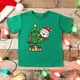 thumbnail image 3 of Camiseta con estampado de muñeco de nieve y Papá Noel para niños y niñas, traje navideño, camiseta de manga corta para niños, camisetas navideñas para niños pequeños, 3 of 5